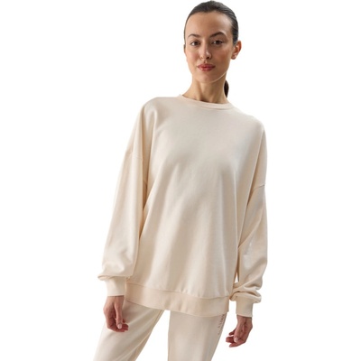 4F-Sweatshirt 4FWSS24TSWSF1055-12S-Creme 2024