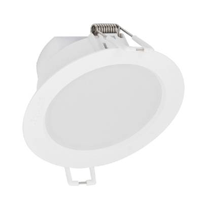 LED лампа Ledvance DN 90 4W 830 WT, за вграждане, 4W, 240V, 400lm, 3000K, бяла