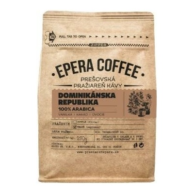Epera Coffee Dominikánska Republika mletá 100% Arabica 100 g