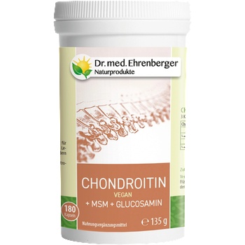 Dr. Ehrenberger Naturprodukte Chondroitin + MSM + Glucosamin - 180 капсули