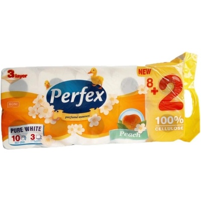 Perfex broskyňa 3-vrstvý 10 ks