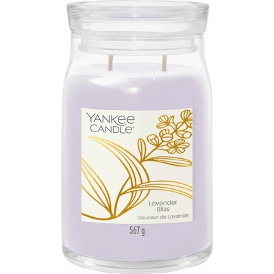 YANKEE CANDLE Signature Lavender Bliss 567 g
