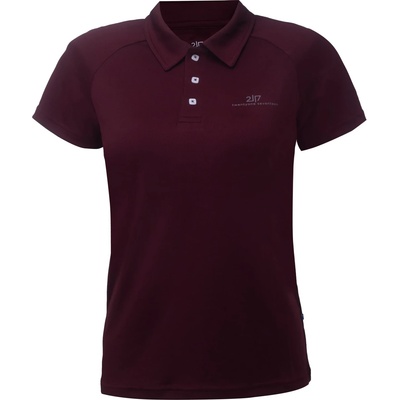2117 of Sweden Дамска поло тениска 2117 of Sweden Women's Fröseke Pique Polo shirt - Dark Plum - размер XS (916-1587-0111)