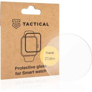 Tactical 2.5D Стъклен протектор за часовници за Huawei Watch GT2 46mm - Прозрачен KP8561