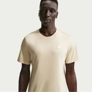Nike Мъжка тениска Nike Sportswear Club T-Shirt Mens - Light Khaki