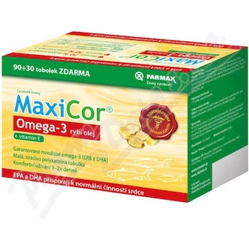 Neuraxpharm Bohemia MaxiCor Omega-3 120 tablet