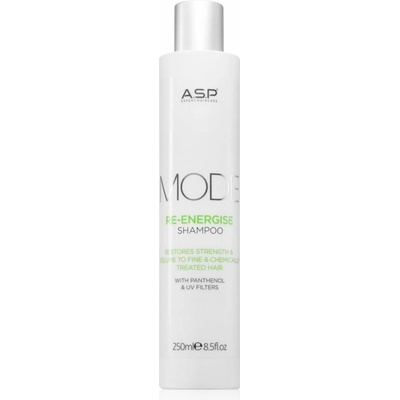 ASP MODE Re-Energise Shampoo energizujúci šampón na odfarbené, farbené a chemicky ošetrené vlasy 250 ml