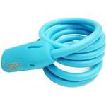 ULAC Велоключалка спирала ULAC Bauhaus 10mm Sky Blue с Димпъл ключ