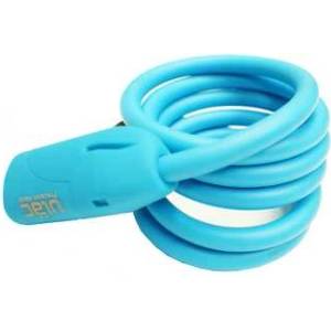 ULAC Велоключалка спирала ULAC Bauhaus 10mm Sky Blue с Димпъл ключ
