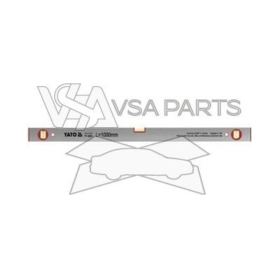 YATO Vodováha 1000 mm YT-3004