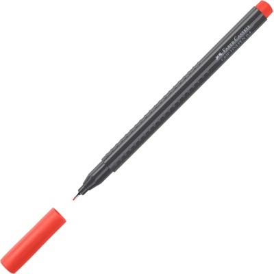 Faber-Castell Тънкописец Grip, 0.4 mm, червен (1005200213)