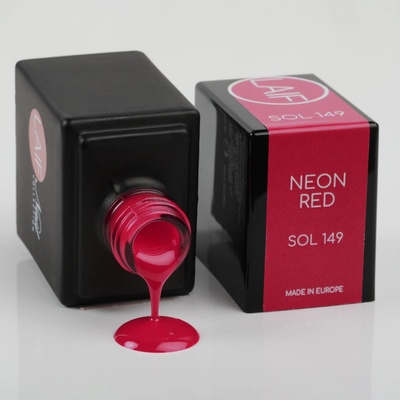 Laif gel lak neonově červený SOL 149 Neon Red 10 ml