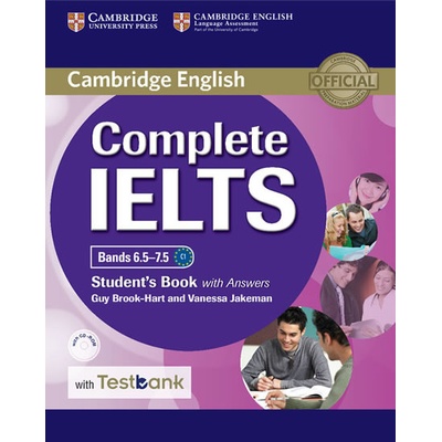 Complete IELTS Bands 6.5-7.5 Student's Book with Answers with CD-ROM with Testbank