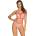 Obsessive Nudelia Top & Panties Nude-Pink L/XL