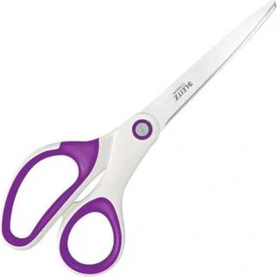 LEITZ Nožnice, kancelárske, 20,5cm, LEITZ "Wow Titán", fialová