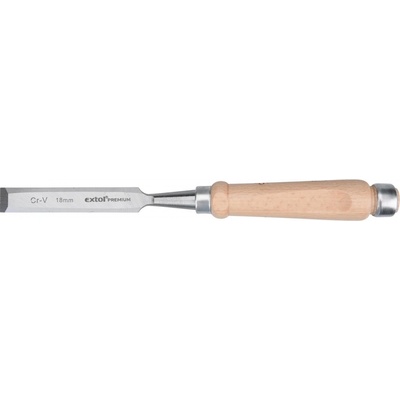 EXTOL PREMIUM Dláto drevená rukoväť 18mm 8812318