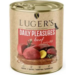 Luger’s Superfood Luger`s Dog храна за кучета с говеждо и картофи, 800gr