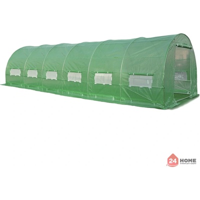 Sunny Оранжерия SUNNY 32 кв м (8x4x2м) UV+, 2 врати, 12 прозореца