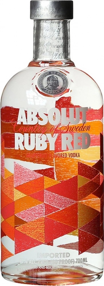 Absolut Ruby Red 0,7 l (holá láhev)