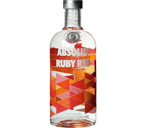 Absolut Ruby Red 0,7 l (holá láhev)