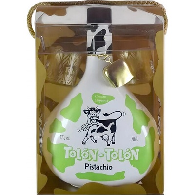 Tolón Pistachio 17% 0,7 l (darčekové balenie 2 poháre)