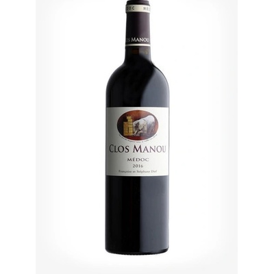 Clos Manou Cuvée suché červené 2016 13,5% 0,75 l (čistá fľaša)