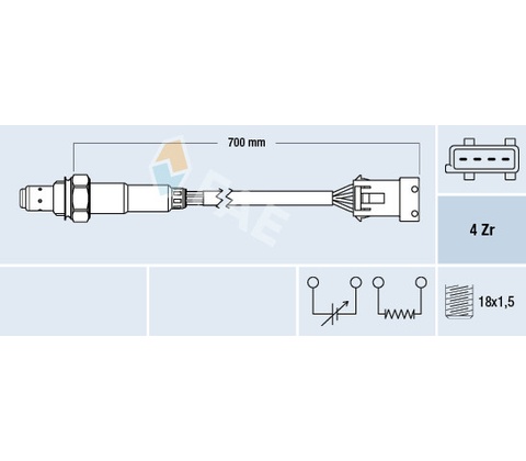 Lambda sonda FAE 77681