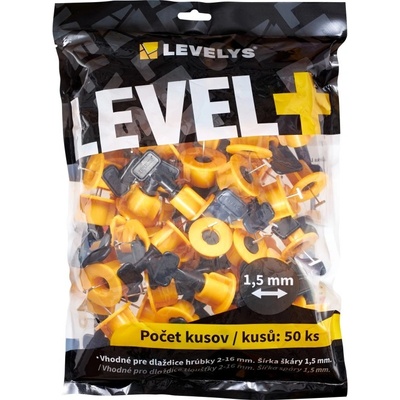 LEVELYS LEVEL + 1,5mm 50ks/bal.