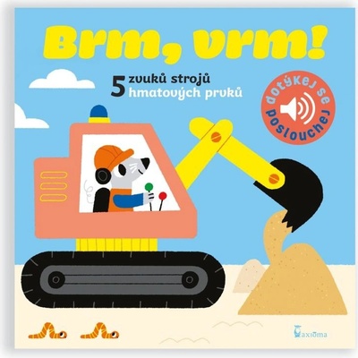 Brm, vrm - Dotykové a zvukové leporelo