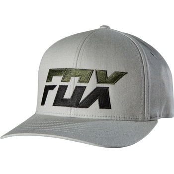 FOX Stack Flexfit Hat Grey