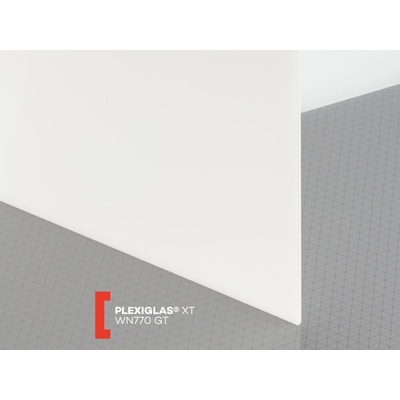Röhm Plexisklo Plexiglas XT 5 mm WN770 1520 x 2050 mm opál biele 1 ks