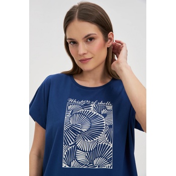 Moodo Дамска тениска Moodo - тъмносиня Moodo | Sin | ЖЕНИ | XS
