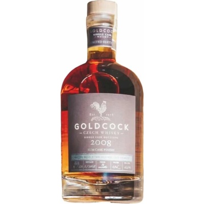 GoldCock 2008 RUM cask finish 62,7% 0,7 l (holá láhev)