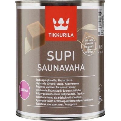 Tikkurila SUPI SAUNAVAHA ochranný vosk do sáun Číra 0,9L