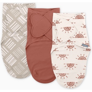 SwaddleMe Комплект от 3 пелени за повиване SwaddleMe - By Ingenuity, Rising Sun (17032) - baby