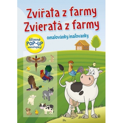 Omalovánky Zvířata z farmy Zvieratá z farmy