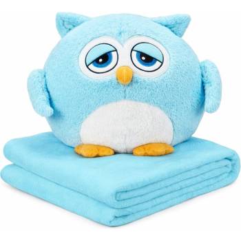 EmonaMall Плюшена играчка 45см, с одеяло 160x105см 3в1 EmonaMall - Код W5762 (W5762)