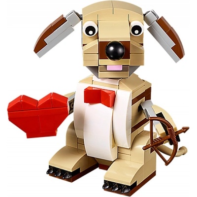 LEGO® 40201 Valentine's Cupid Dog
