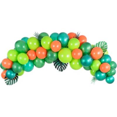 PartyDeco balónová girlanda Dino 200 cm