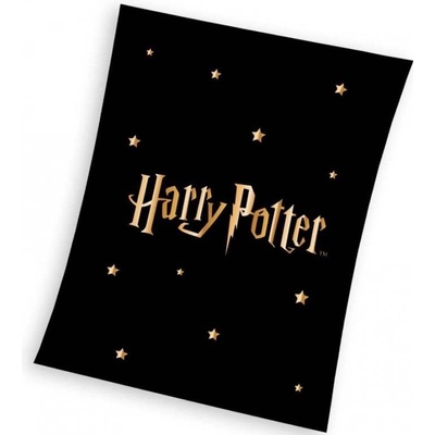 Carbotex Dětská deka Harry Potter Gold Stars