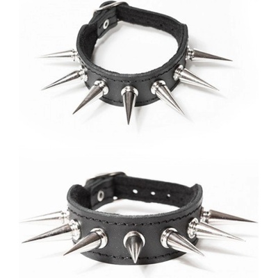 Black & metal Гривна Шипове 1 - bwz-200