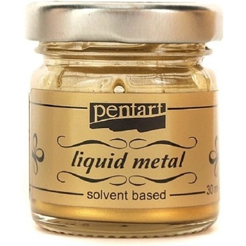 Pentart Tekutý kov 30 ml ZLATÁ