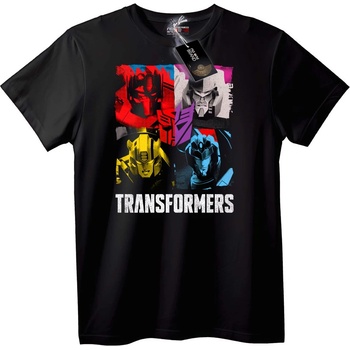 NOONEBRAND Тениска Transformers Герои - XS, Black