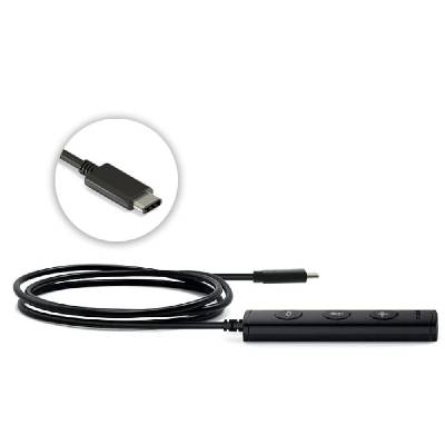 YHC20UC SE контролер за слушалки UH34 UC, USB-C, черен (1300081)