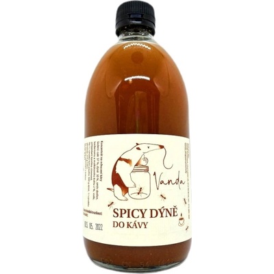 Vanda sirup do kávy více druhů Spicy dýně 330 ml