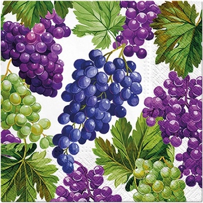 PAW servítky L Natural Grapes 33x33cm