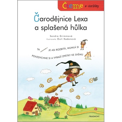 Čarodějnice Lexa a splašená hůlka - Čteme s obrázky
