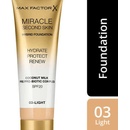 Max Factor Miracle Second Skin SPF20 Hybrid Foundation Ošetrujúci make-up pre prirodzený vzhľad pleti 03 Light 30 ml