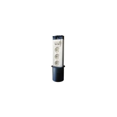 ALANTEC Alantec L- DESK Power column 3 sockets + 2 computer sockets ALANTEC - ALANTEC