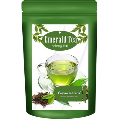 Čajová zahrada China Emerald Pearl Green Tea BIO zelený čaj 50 g